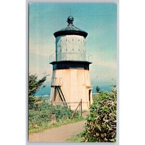 Vintage Postcard Oregon Tillamook Cape Mears Lighthouse c1970s Unposted OR